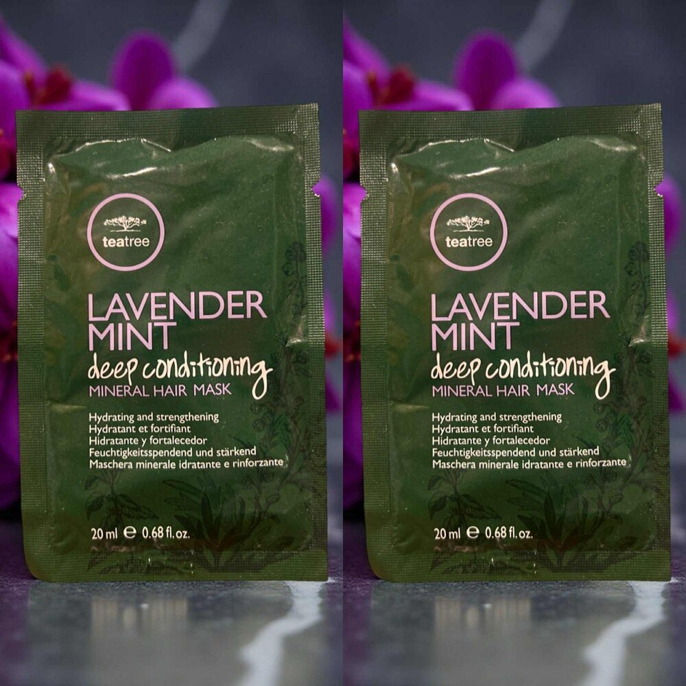 Paul Mitchell Lavender Mint Deep Conditioning Mineral Hair Mask 0.68 oz_ 2 units